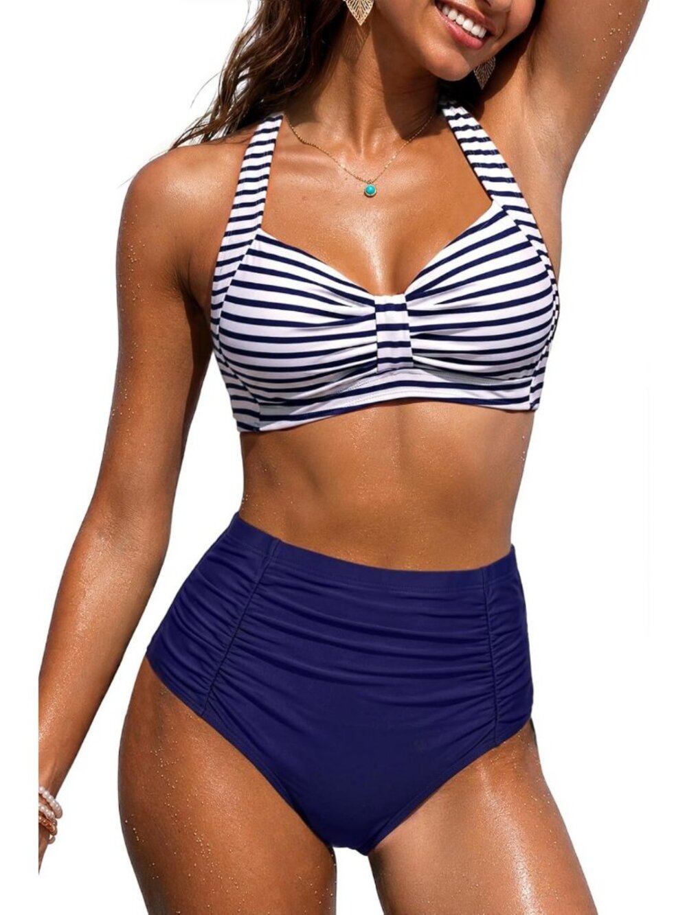 High Waisted Bikini Set for Women | Stylish Swimwear, Flattering Fit, Summer